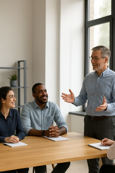 Transformation managériale : leadership, agilité relationnelle et assertivité : retour d'expérience d'une grande entreprise accompagnée par C3PO Talents Roanne
