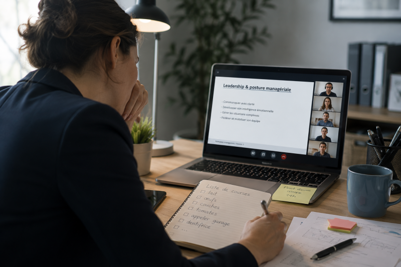 Formation management intra-entreprise à Roanne : “je faisais ma liste de courses pendant les formations”