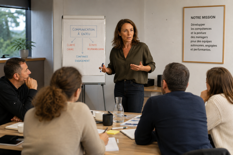 Formation management à Roanne et Saint-Etienne : piloter, mobiliser et responsabiliser ses équipes