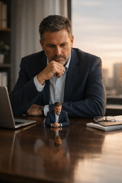 Syndrome de l'imposteur chez les dirigeants à Roanne