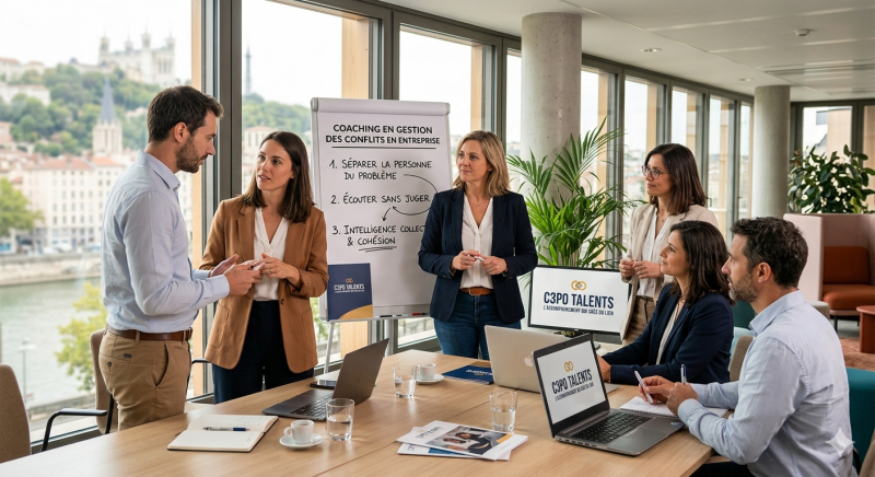 Coaching gestion des conflits en entreprise à Lyon :  que faire quand les tensions persistent ?