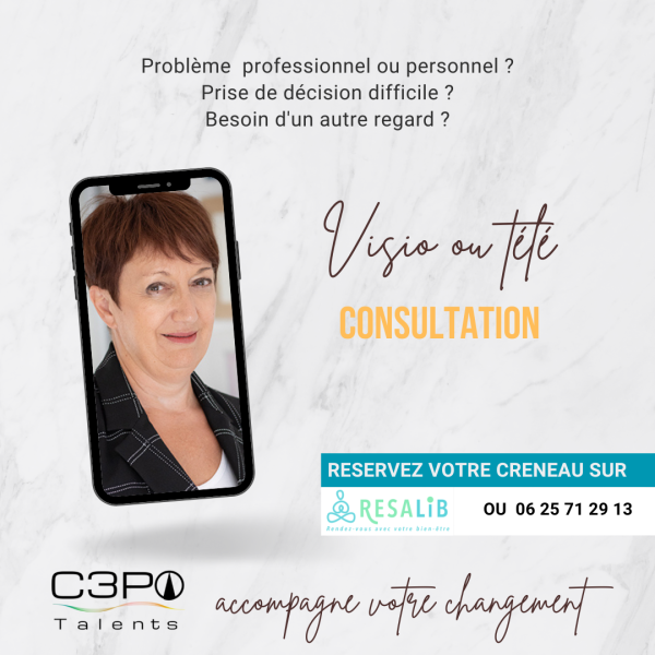 Coach en ligne/à distance : vidéo ou téléphone... Avec C3PO Talents, tout est permis !